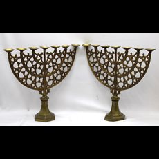 19 1/2" 7 Lite Candelabra Hex Base SKU C975-060